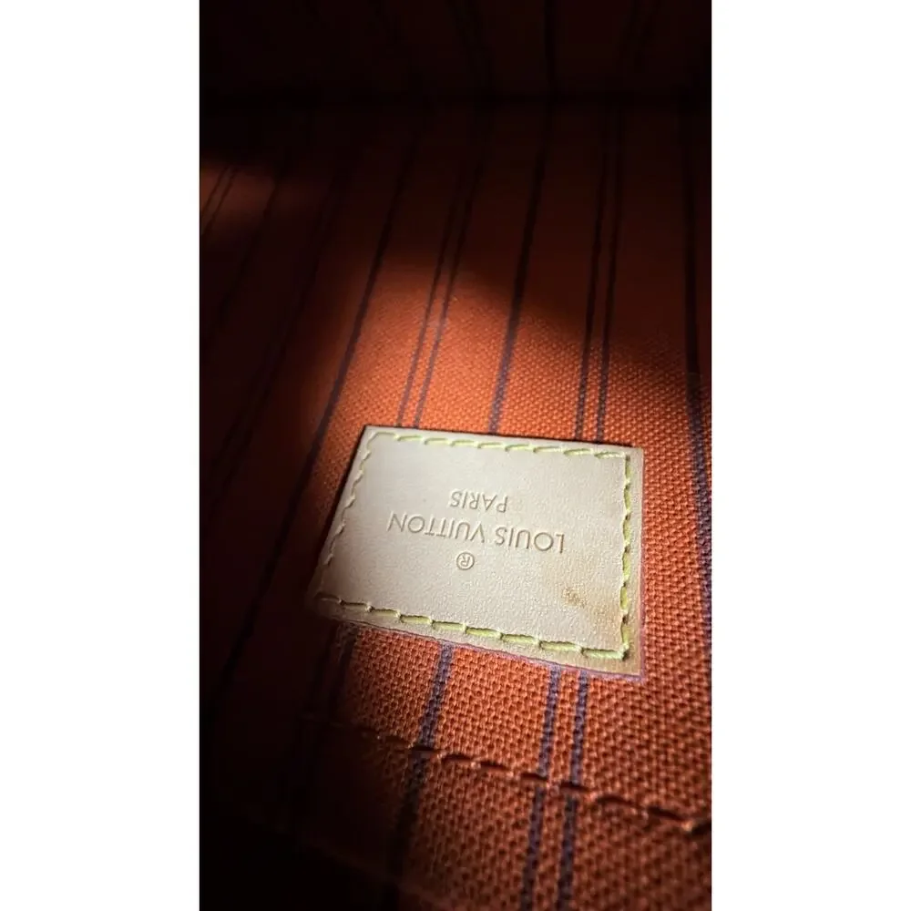 Louis Vuitton Neverfull Monogram Tote MM Brown Canvas